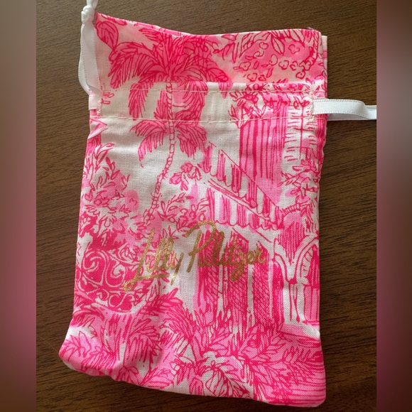 Lilly Pulitzer Island Escape Twisted Hoop Earrings NWT - Picture 8 of 10